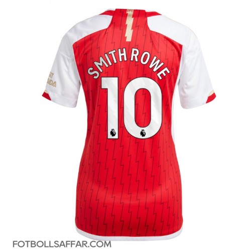Arsenal Emile Smith Rowe #10 Hemmatröja Dam 2023-24 Kortärmad